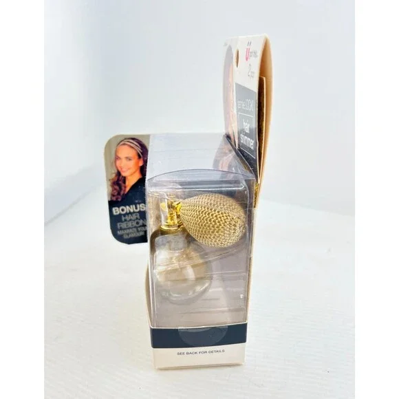 NIB Scunci Hair Shimmer Mist Spray GOLD Sparkling Accent Glitter Glimmer Ribbon - Picture 3 of 7